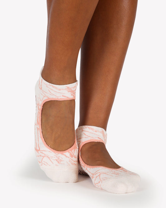 Marble Strap Socks